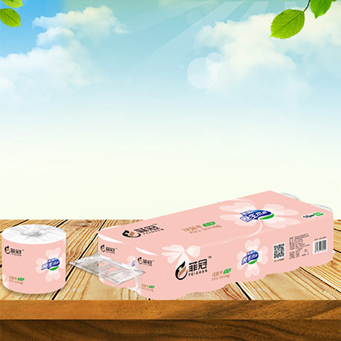 菲冠1300粉色卷纸